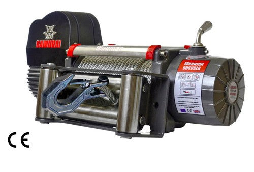 Verricello elettrico 12V 9500 V2 Samurai 4309kg ad alta velocita con cavo in acciaio